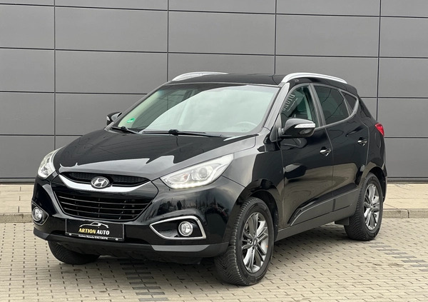 Hyundai ix35 cena 42900 przebieg: 237000, rok produkcji 2014 z Ogrodzieniec małe 781